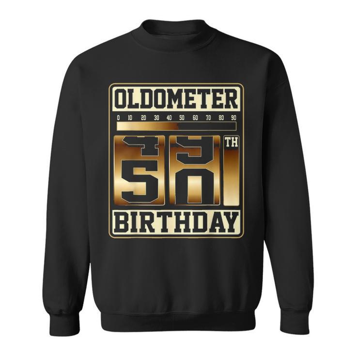 Oldometer 49 50    50 Oldometer  Fathers Day Gift Sweatshirt
