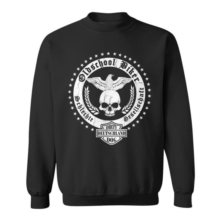 Oldschool Biker Bad Society Sweatshirt