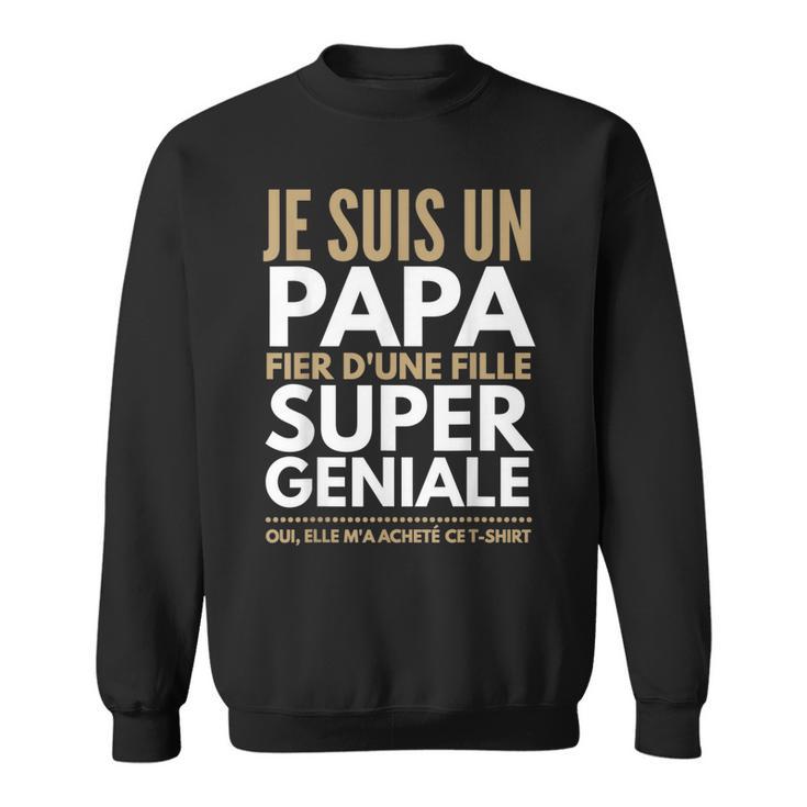 Papa Mädchen Geburtstags Sweatshirt, Witziges Herren Sweatshirt