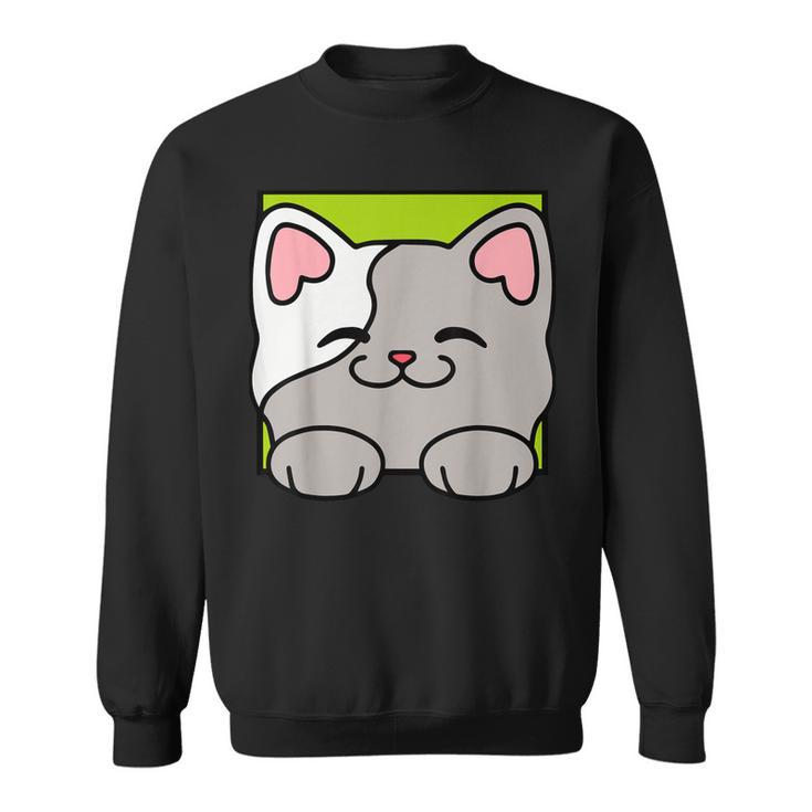 Playfull Cat  Sweatshirt