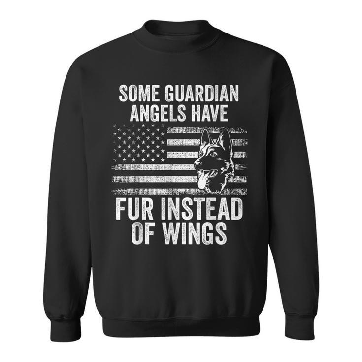 Police Dogs Some Guardian Angels Have Fur Instead Of Wings Sweatshirt