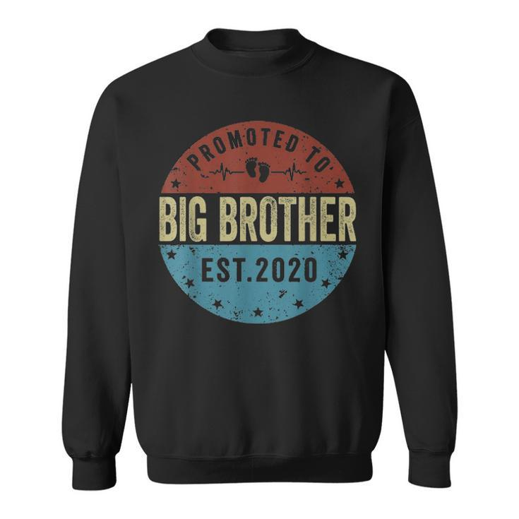 Promoted To Big Brother Est 2021 Fathers Day Gifts Sweatshirt
