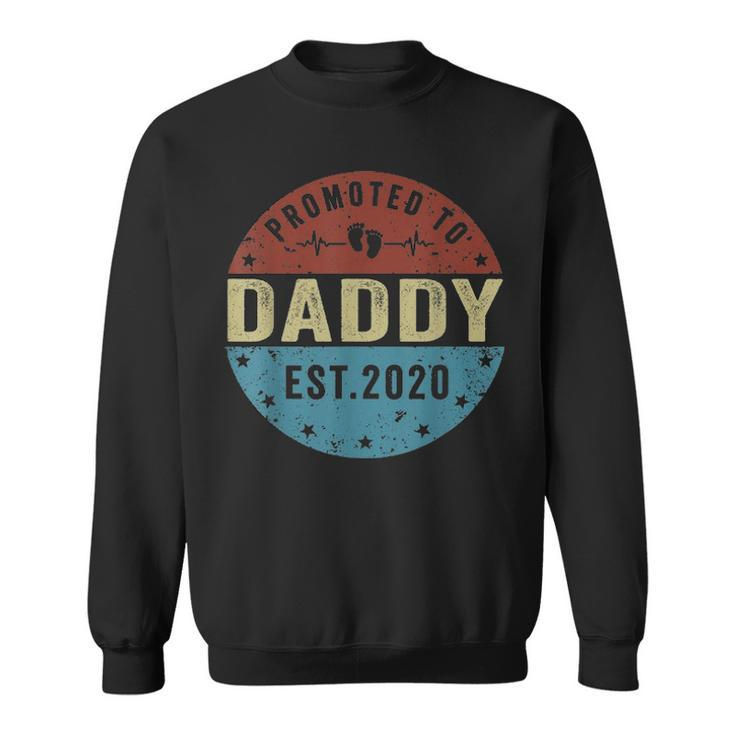Promoted To Daddy Est 2021 Fathers Day Gifts Sweatshirt