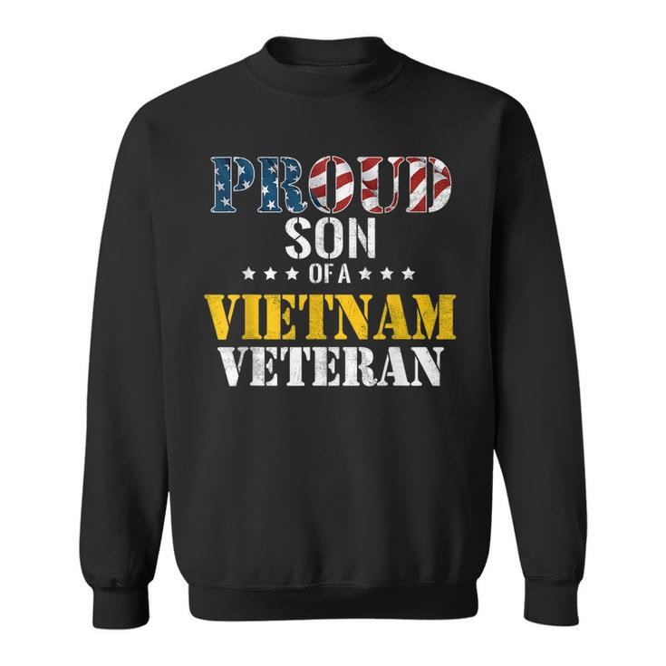 Proud Son Of A Vietnam Veteran  | Us Veterans Day  Sweatshirt
