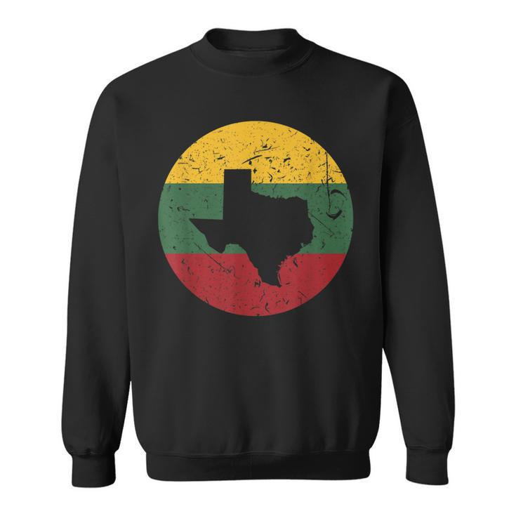 Proud Texan-Lithuanian Heritage From Texas Lithuania Home  Sweatshirt