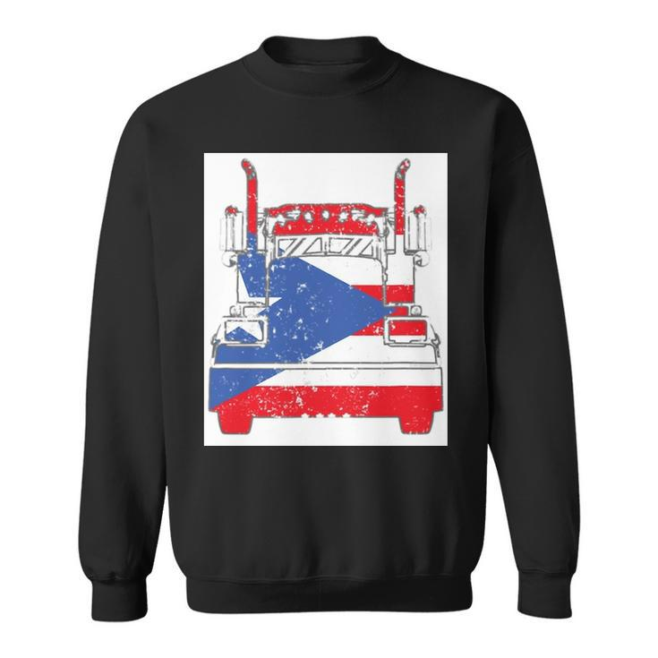 Puerto Rican Trucker V2 Sweatshirt