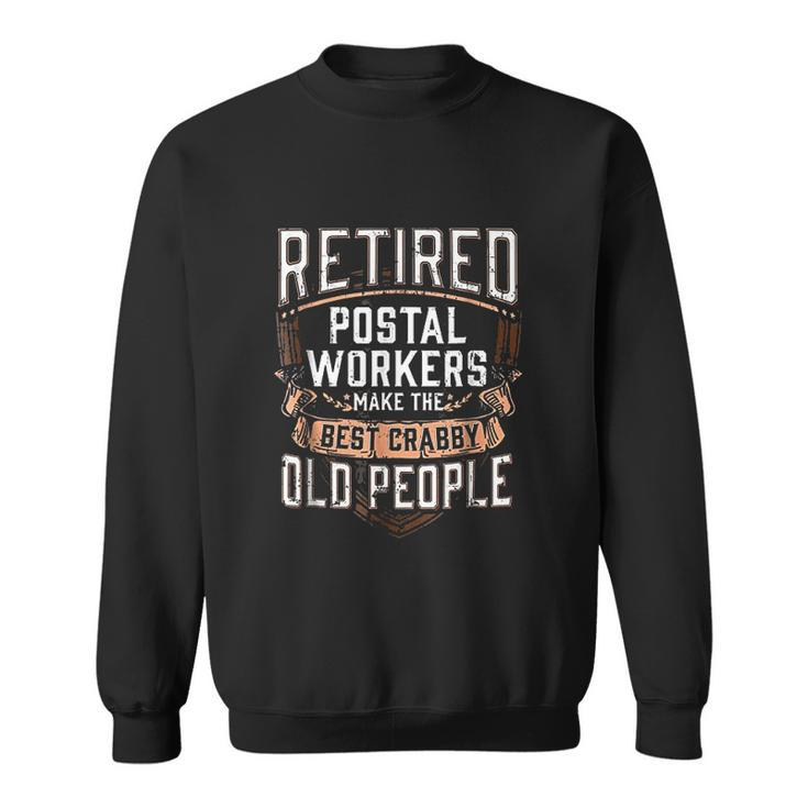 Retired Postal Worker Gifts Postal Worker Retirement Men Women Sweatshirt Graphic Print Unisex