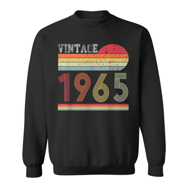 Retro Vintage 60Er Jahre Geburtstag 1965 Für Männer Und Frauen Sweatshirt
