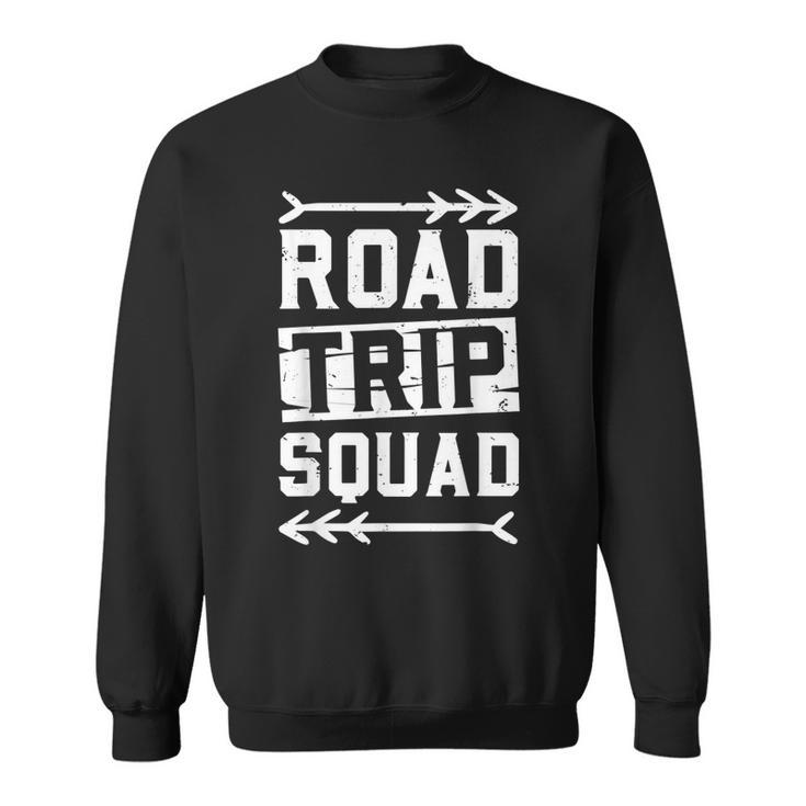 Road Trip Squad Car Motorbike Motorist Biker Travel Gift Sweatshirt
