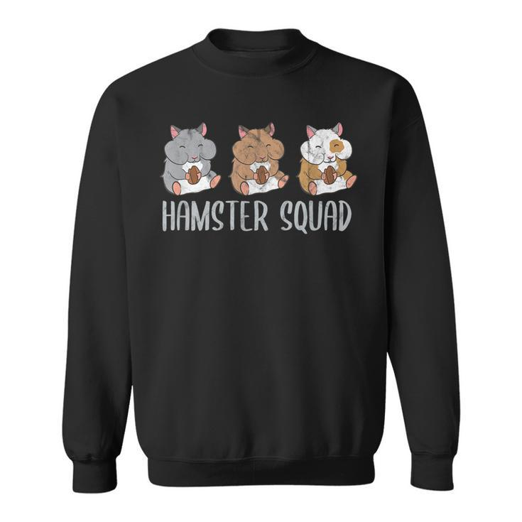 Rodent Hamster Squad Funny Hamsters Team Sweatshirt