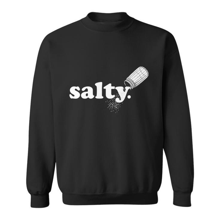 Salty Ironic Sarcastic Cool Funny Hoodie Gamer Chef Gamer Pullover Sweatshirt