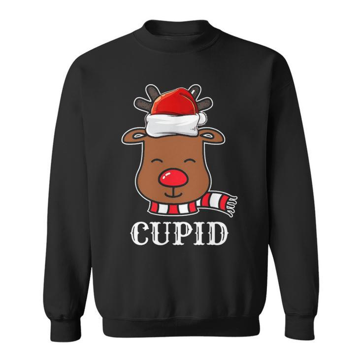 Santa Reindeer Cupid Xmas Group Costume V2 Sweatshirt