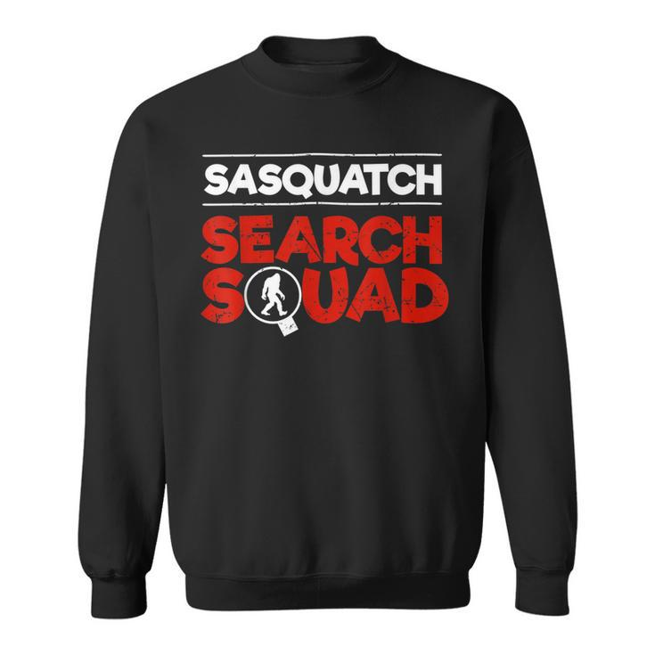 Sasquatch Search Squad Bigfoot Hunter Sweatshirt