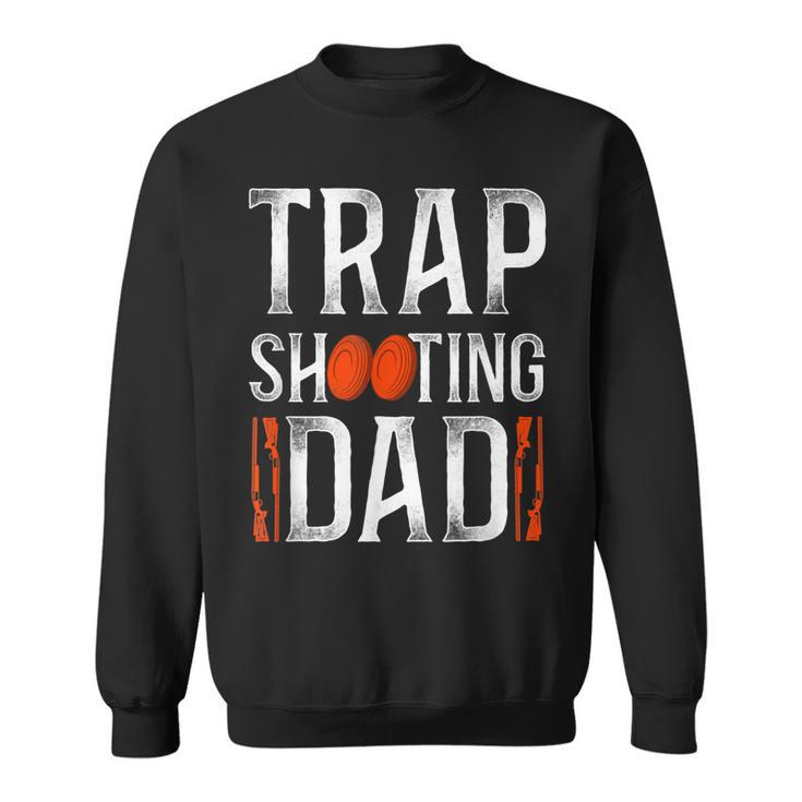 Shotgun Skeet Trap Clay Pigeon Shooting Dad Father Vintage  Sweatshirt