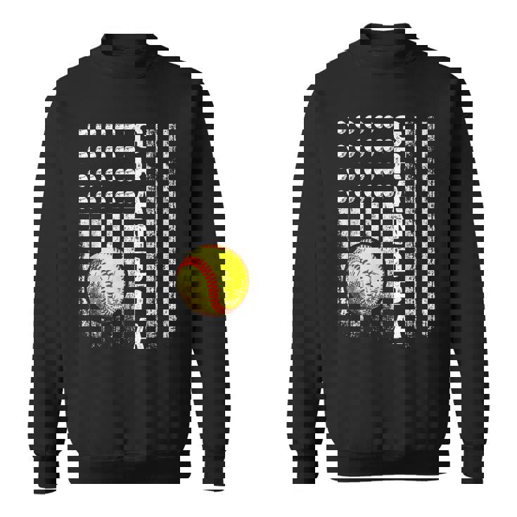 Vineyard Vines American Flag Cotton Crewneck Sweater