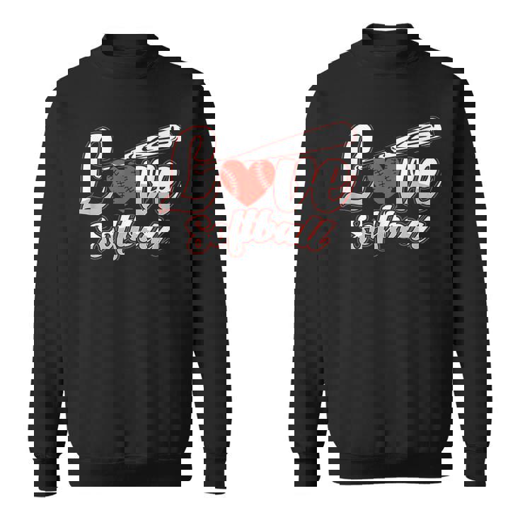 Softball Love Heart Baseball Bat Tournament Coach Gift Men Women