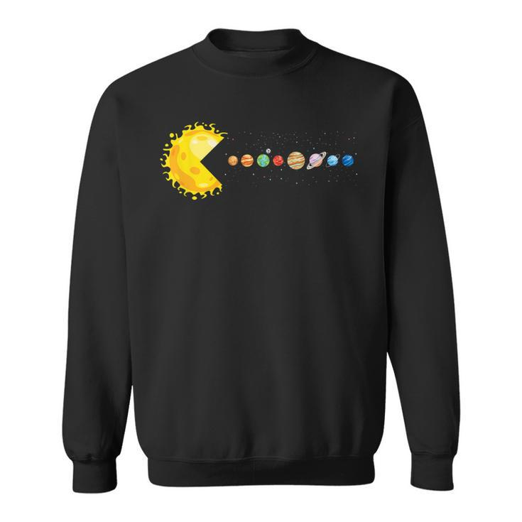 Solar System Funny Planet Sun And Astrology Sweatshirt