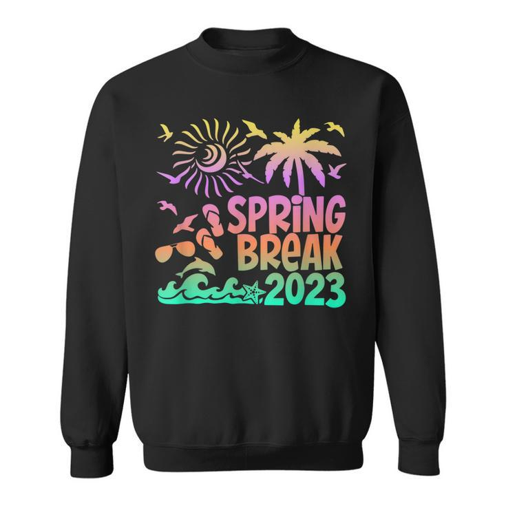 Spring Break 2023 Beach Vibes Family Matching Outfits Gifts  Sweatshirt