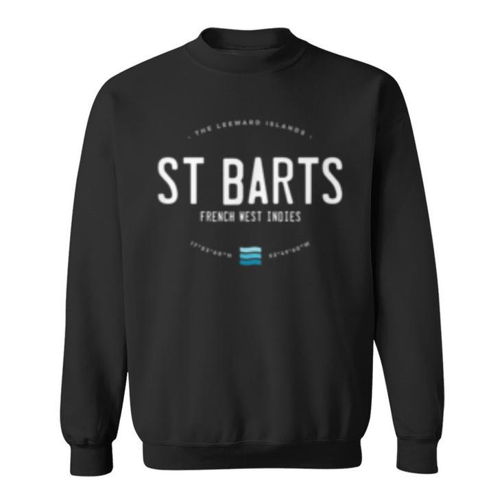 St Barts Beach Waves Gift Sweatshirt