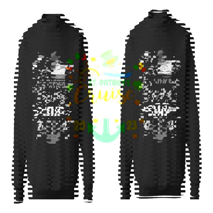 St Patrick’S Day Cruise Squad Lucky Family Matching  Sweatshirt