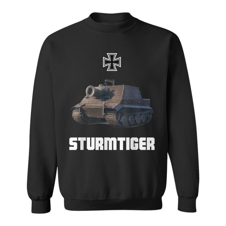 Sturmtiger German Heavy Tank Ww2 Military Sturmmörser Tiger  Sweatshirt