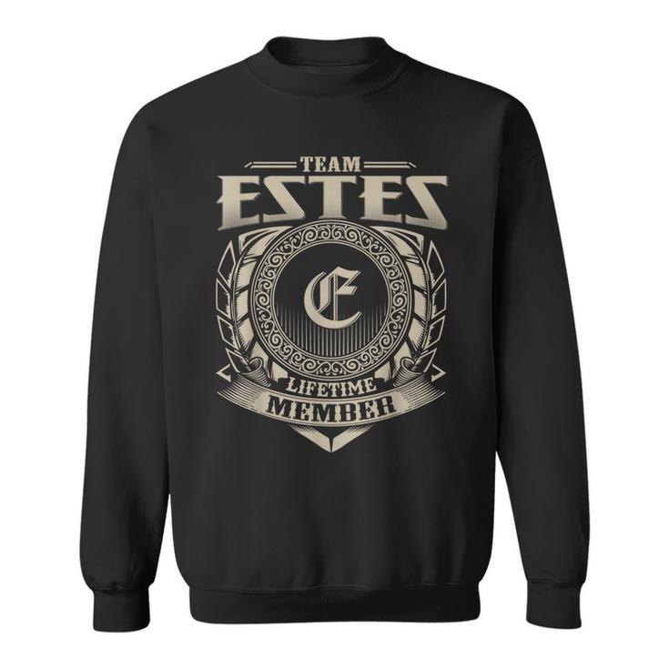 Team Estes Lifetime Member Vintage Estes Family  Sweatshirt