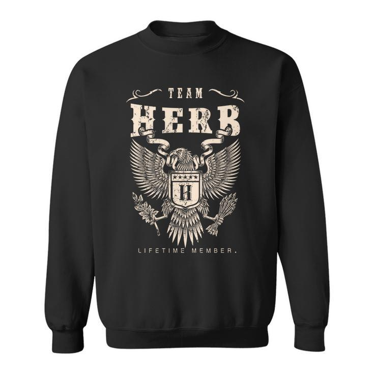 Team Herb Lifetime Member  Sweatshirt