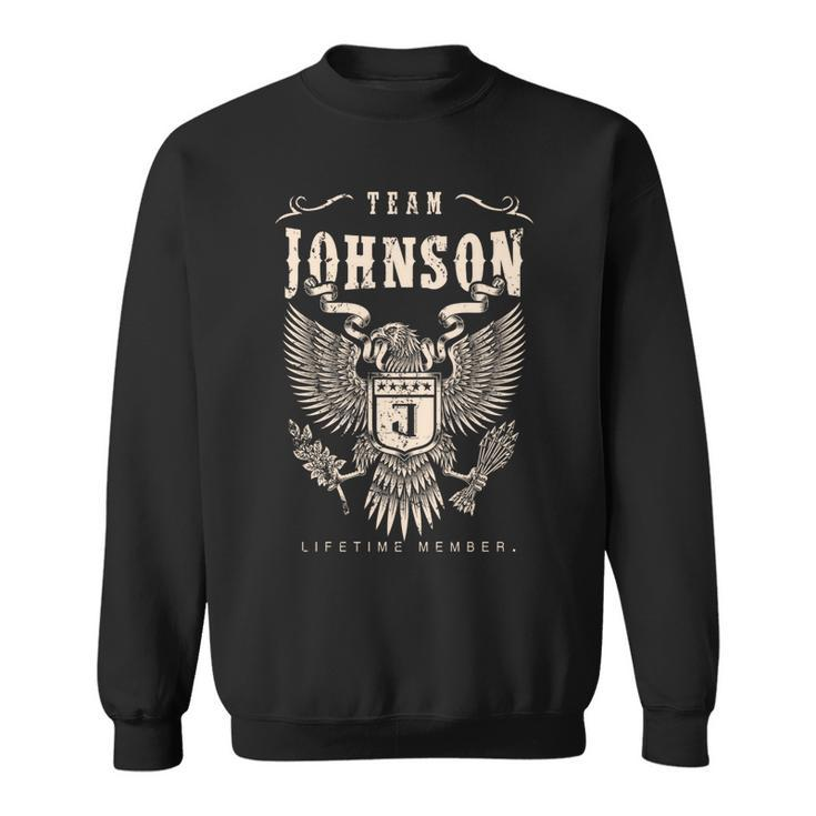 Team Johnson Lifetime Member  V3 Sweatshirt