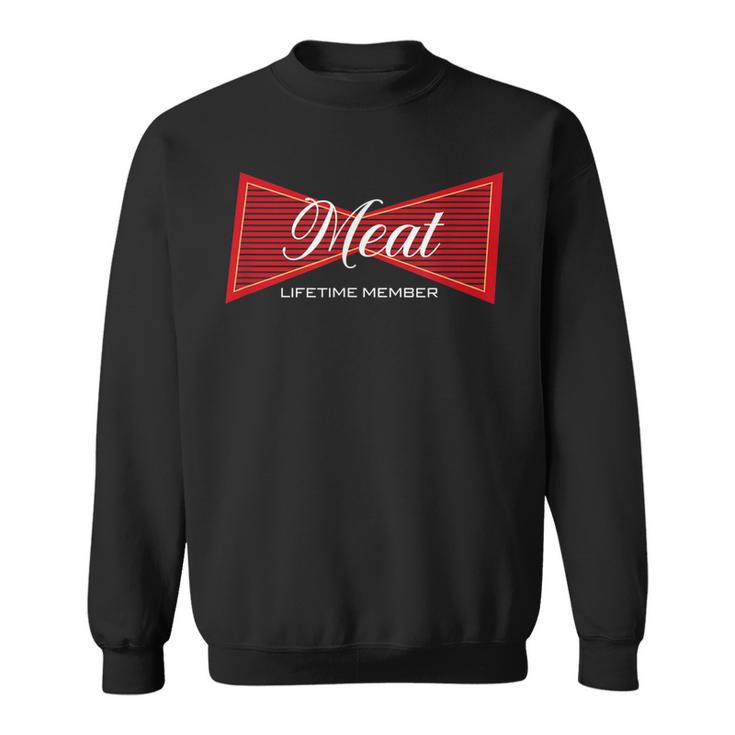 Meat top print hoodie