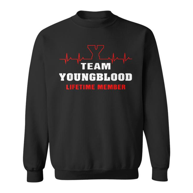 Team Youngblood Lifetime Member  Surname Last Name Sweatshirt