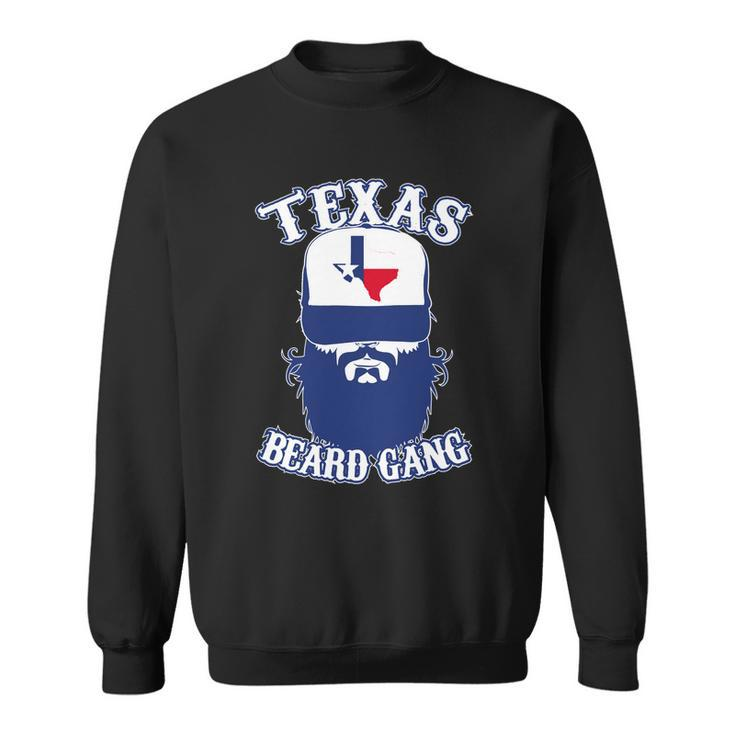 Texas Beard Gang Men Women Sweatshirt Graphic Print Unisex
