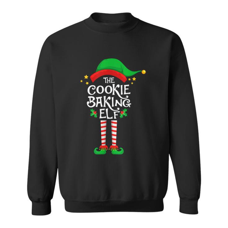 The Cookie Baking Elf Christmas Family Matching Group Sweatshirt