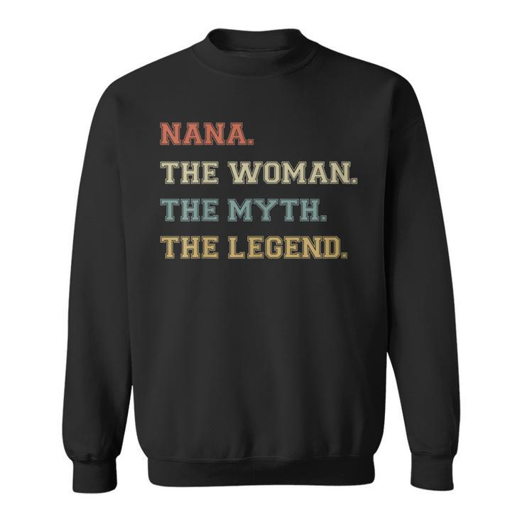 The Name Is Nana The Woman Myth And Legend Varsity Style Sweatshirt