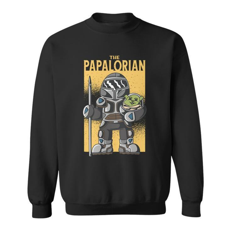 The Papalorian Alien Father Parody Sweatshirt