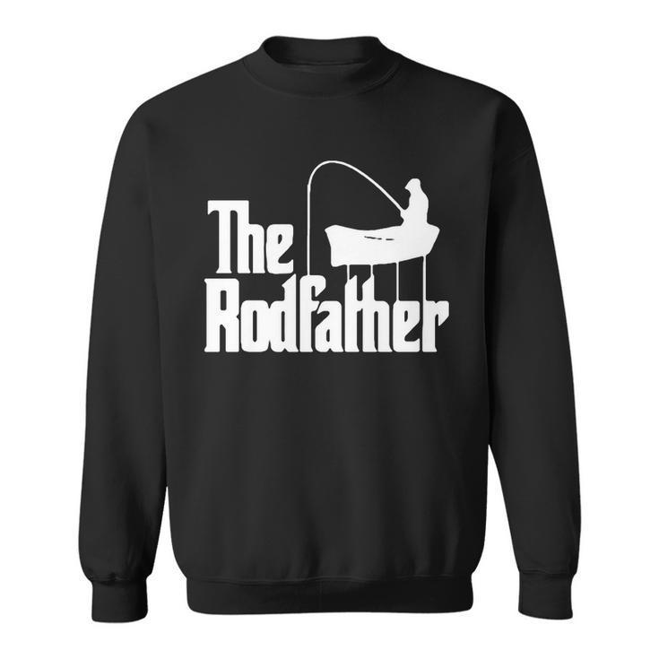 The Rod Father Funny Fishing Dad Sweatshirt