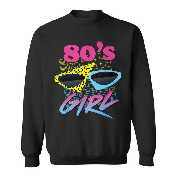 This Is My 80S Girl Costume Party  Sweatshirt