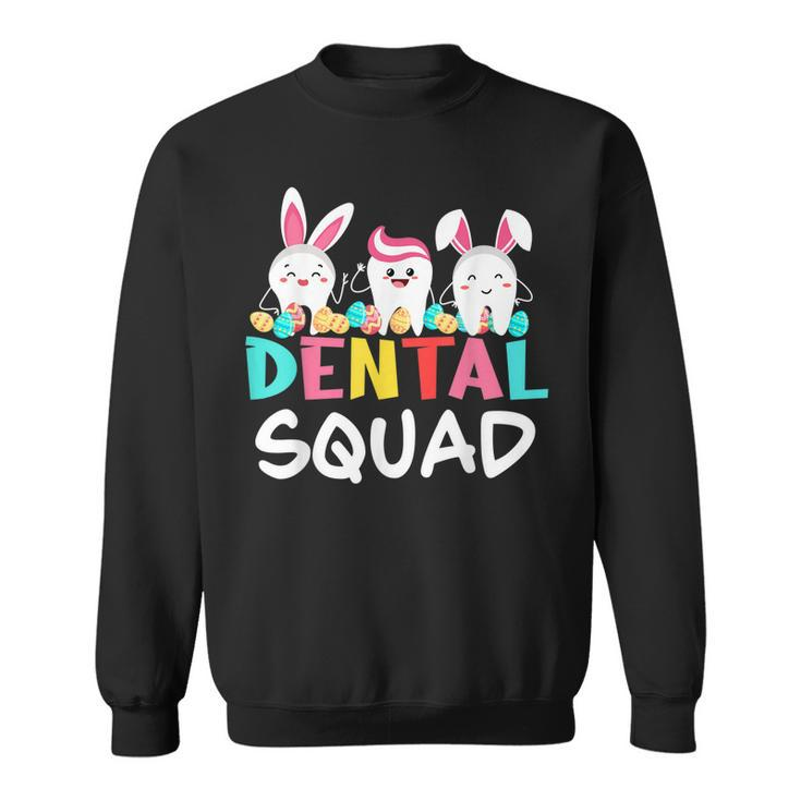 Tooth Bunny Easter Day Dentist Dental Hygienist Assistant  Sweatshirt