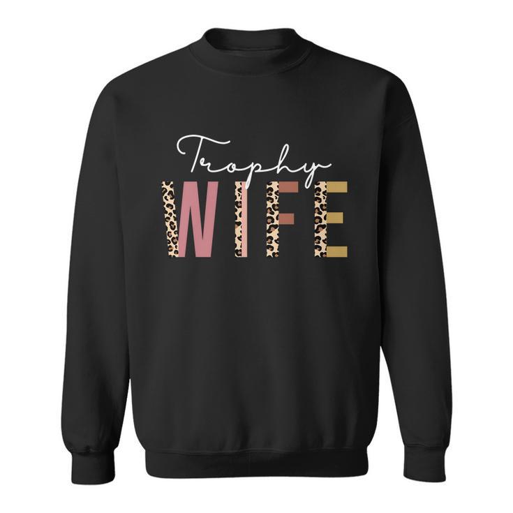 Trophy Wife Leopard Print Sweatshirt