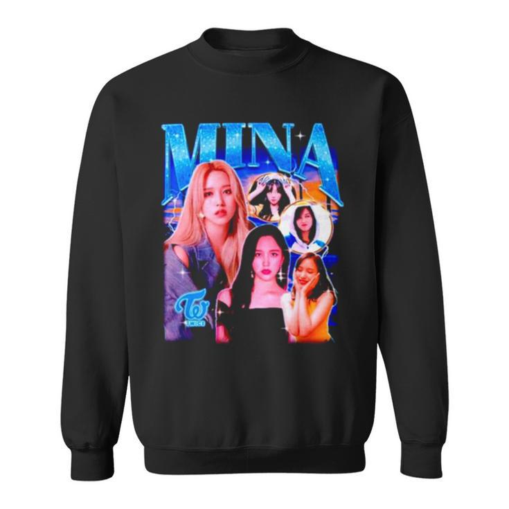 Twice Mina Retro Bootleg Sweatshirt