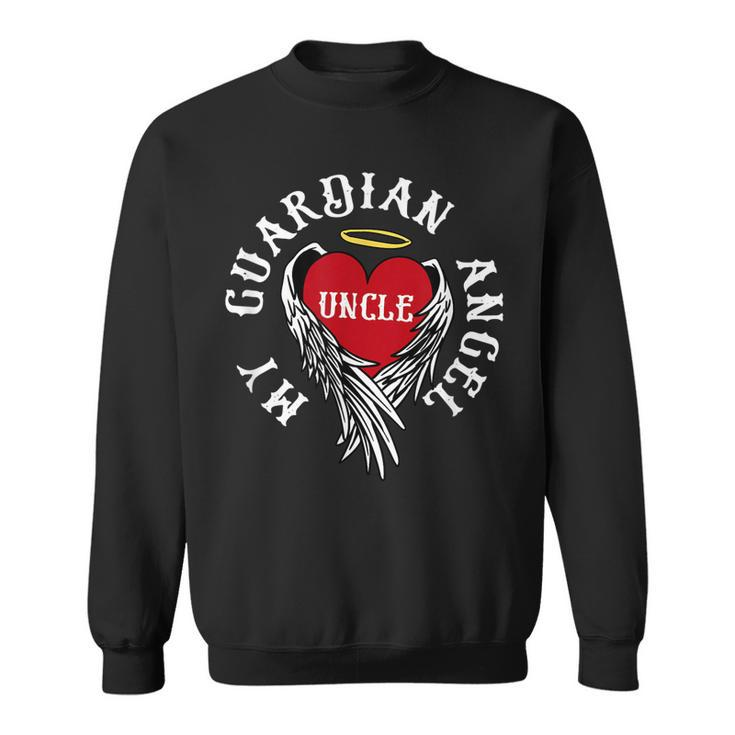 Uncle My Guardian Angel Remembrance Family Memorial Sweatshirt