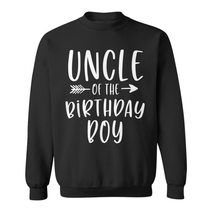 Uncle Of The Birthday Boy Uncle And Nephew Bday Party Gift For Mens Sweatshirt
