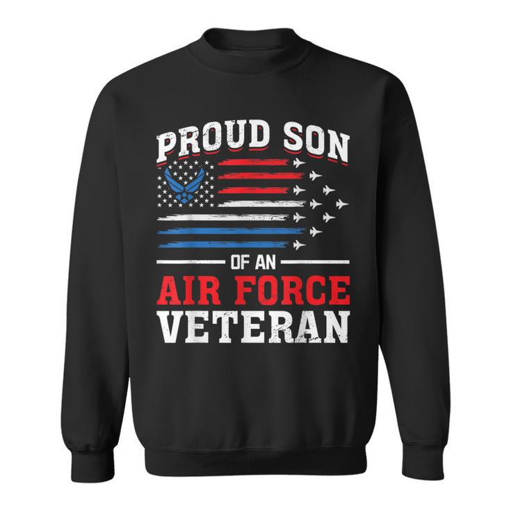 Us Air Force Veteran Proud Son Of An Air Force Veteran  Sweatshirt