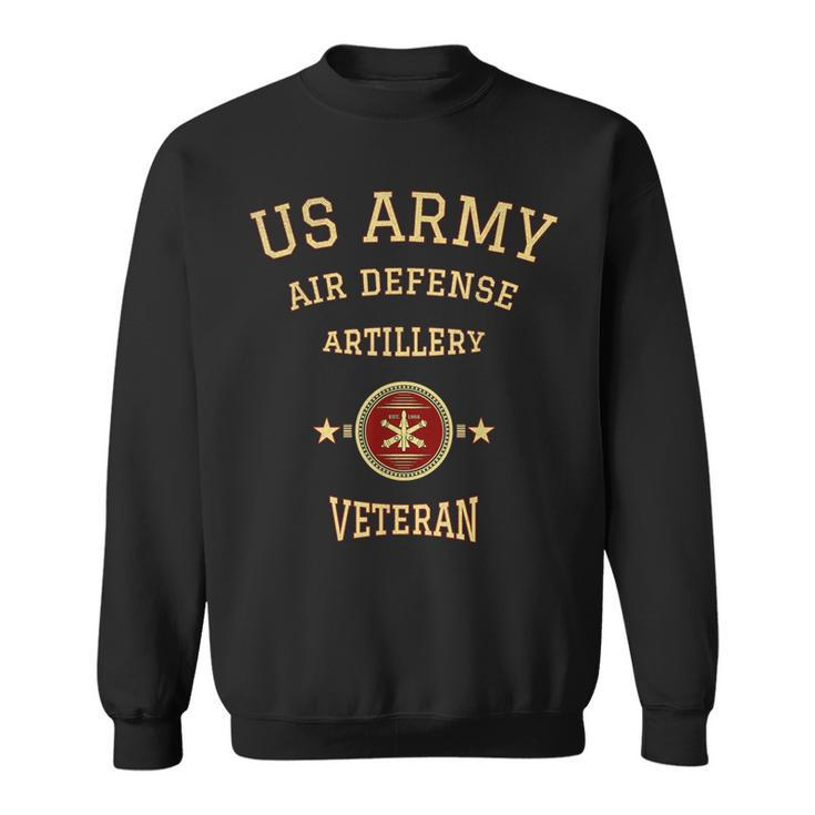 Us Army Air Defense Artillery Veteran Retired Army Veteran  V2 Men Women Sweatshirt Graphic Print Unisex