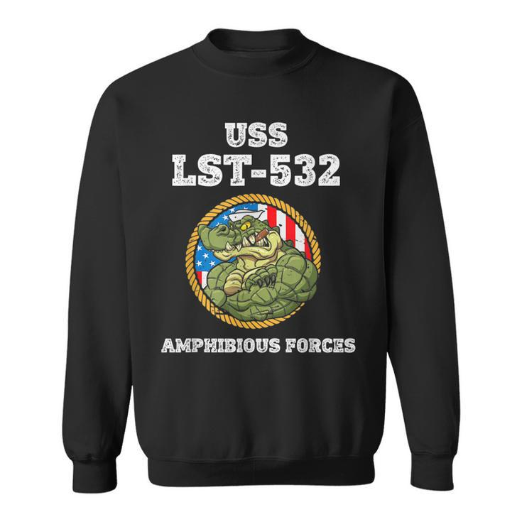 Uss Chase County Lst-532 Amphibious Force  Sweatshirt