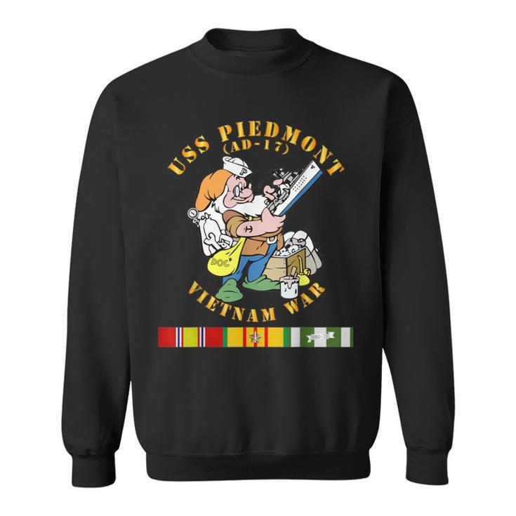 Uss Piedmont Ad-17 Vietnam War  Sweatshirt