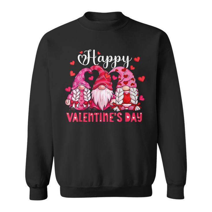 Valentine Gnome Love Valentines Day Gnomes Friends Squad  Sweatshirt