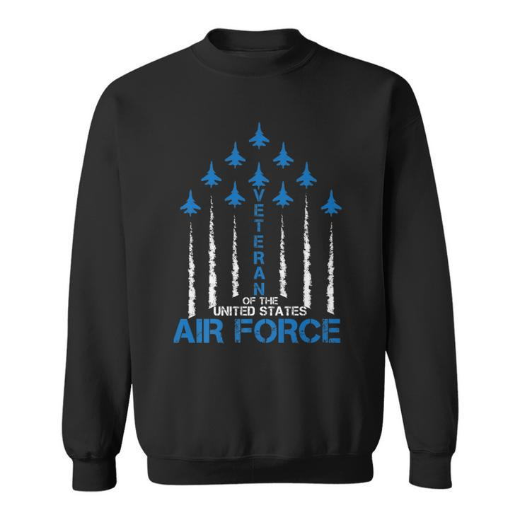 Veteran Of The United States Us Air Force - Usaf Patrioitc   Sweatshirt