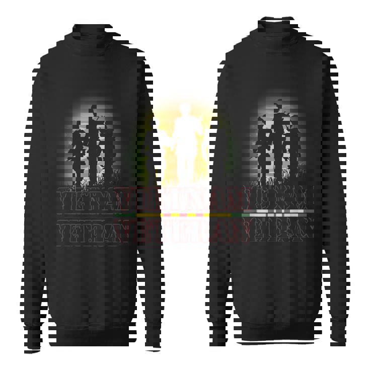 Vietnam Veteran Us FlagGift | Vietnam War Vet Sweatshirt