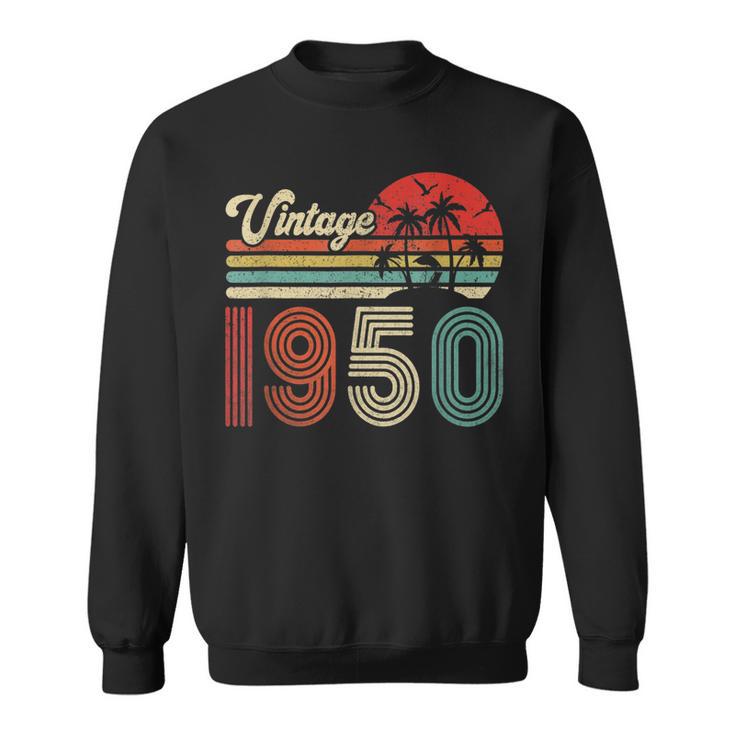 Vintage 1950 Sweatshirt zum 73. Geburtstag für Frauen und Männer