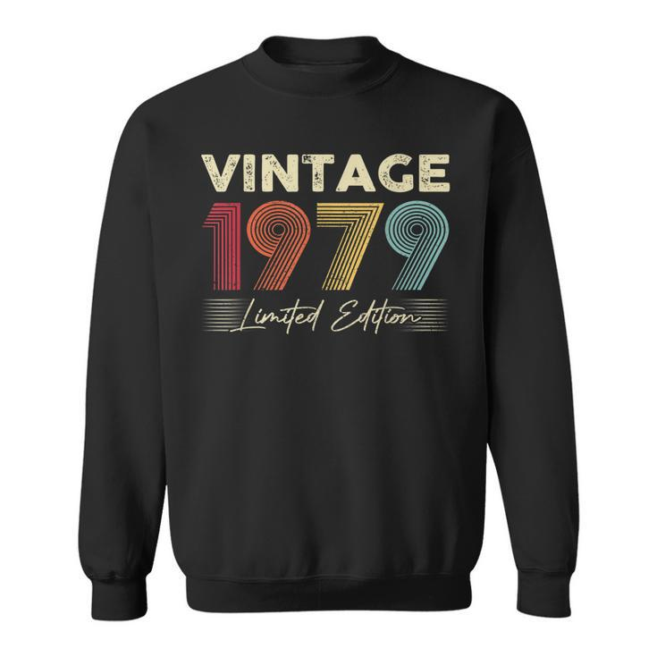 Vintage 1979 Wedding Anniversary Born In 1979 Birthday Party  Sweatshirt
